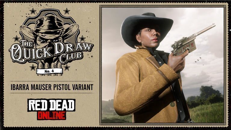 Lo último en Red Dead Online: El Club de Pistoleros ya esta disponible, bonificaciones en Pueblo Armado y para naturalistas, descuentos y mucho más